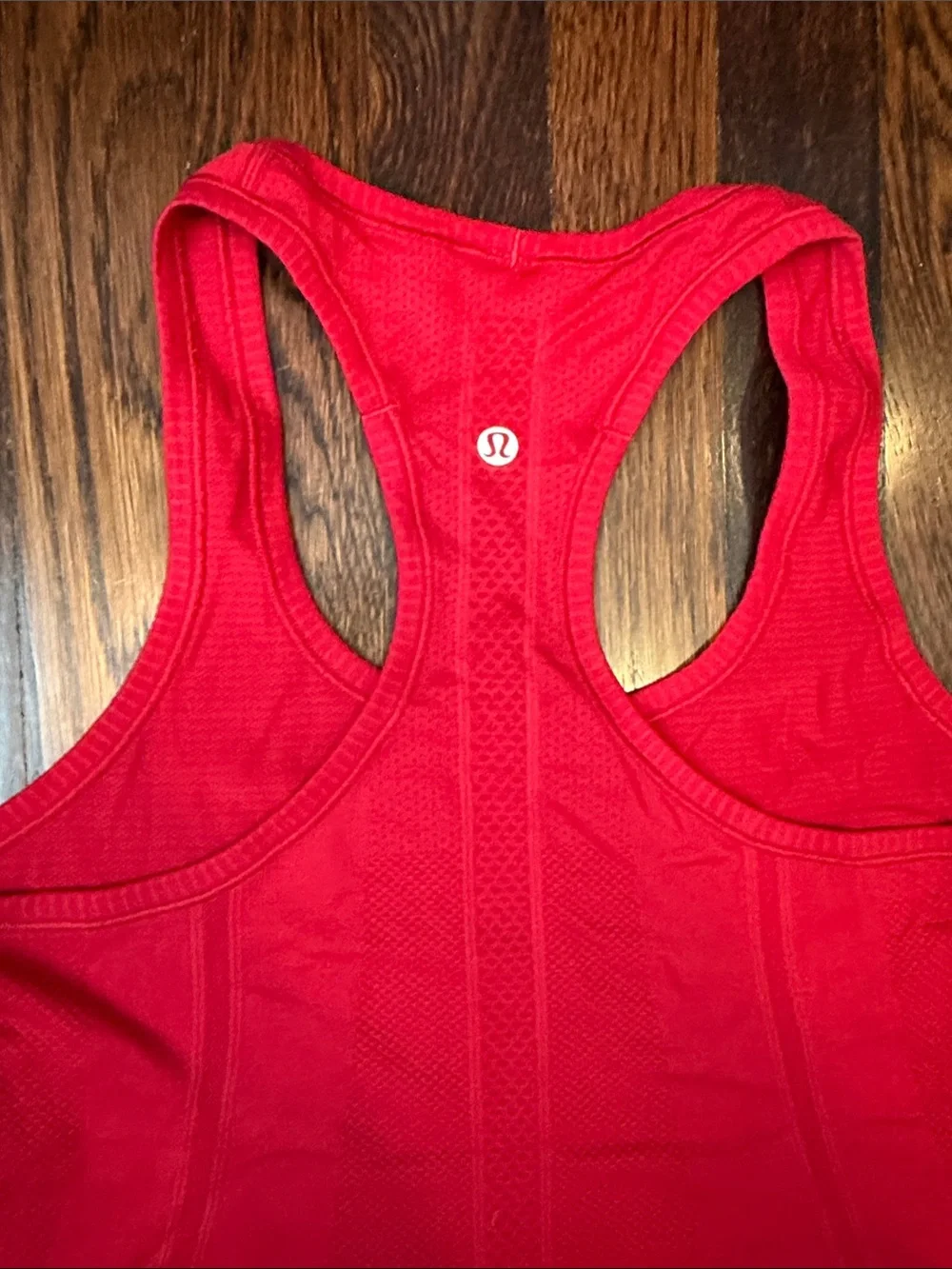 lululemon athletica Racerback Swiftly Tech Tank Tops in Red (sz 8) and Grey (10)